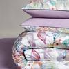 Egyptian Cotton Bed Linen Sheets, Bedding Sets, Duvet Cover, Flower Print, Pastoral Princess Bedspreads
