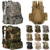 Large Capacity 65l Outdoor Military Tactical Sportbag With Multipockets And Breathable Padding Shoulder Straps