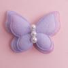 Pearl Butterfly Fabric Hair Clips: DIY Materials for Children's Accessories and Clothing Decorations