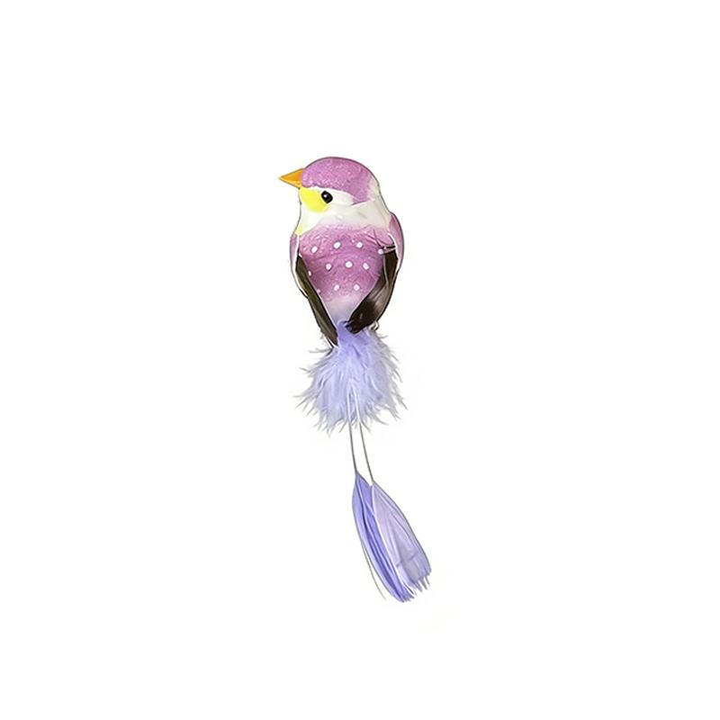 Cute Artificial Birds Fake Foam Animal Simulation Feather Birds Models Tit DIY Craft Home Garden Ornament Decoration