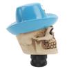 Totenkopf-Schaltknauf aus Kunstharz mit komfortablem Griff, passend für die meisten Schaltgetriebe