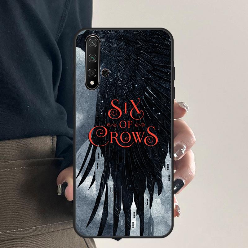 Six Of Crows For Huawei Nova Y70 Y90 Y60 Y61 Y91 Y72 9 10 SE 12i 12s 11i 5T P60 Pro P20 P30 P40 Lite Case