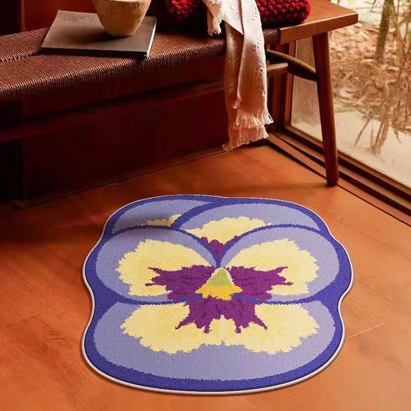 Irregular Carpet Living Room Bedroom Home Decoration Modern Rug Floor Mat Entry Doormat Area Rugs Machine Washable