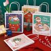 Little Girl's Cute Christmas Cartoon Tote & Gift Bag