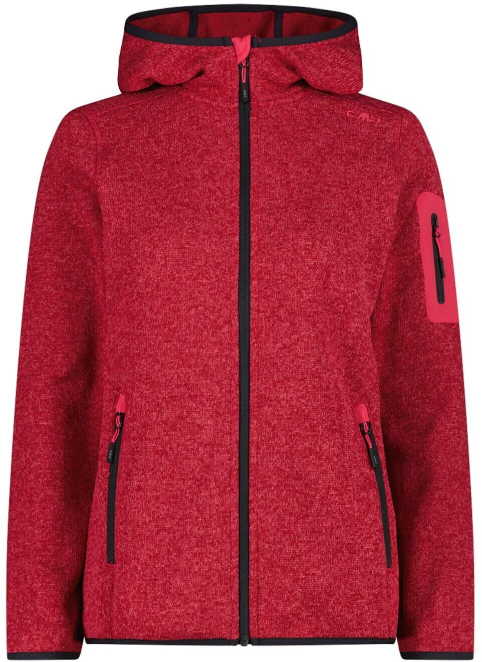 

Куртка CMP Woman Fleece Jacket Fix Hood (3H19826) Jacket FIX Hood carminio-darker 44