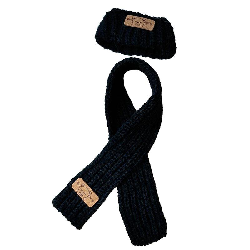 Ubranka dla mini lalek dla pluszowej lalki Labubu 17 cm, strój, akcesoria, miłość pary, czarno-biały sweter, 2-częściowy zestaw, czapki, torby