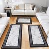 1PC Tile Pattern Kitchen Rug Non-Slip Door Mats Pop design Bathroom Rug Bath Mat Carpet for Home Sink Laundry Decor