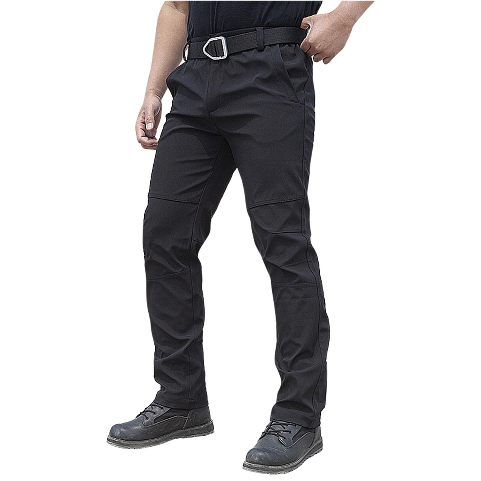 

Весенние мужские повседневные брюки для активного отдыха, облегающие эластичные свободные спортивные брюки для бега M чёрный