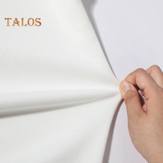 Unisex Fall Winter Sweatshirt Round Neck Long Sleeves Elastic Thread Cuff Pure Color Thermal Bottoming Top Basic Clothes Spring Top