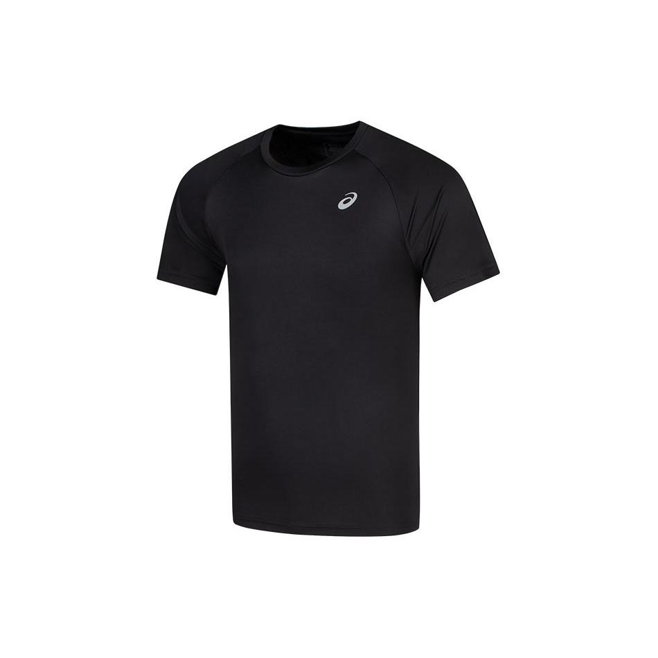 

New ASICS T Shirts Men s Black 2011C701-001 M