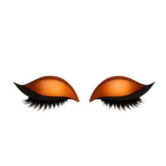 2 Pairs Lazy Eye Shadow Eyelash Patch 2-in-1 Eyeshadow Eyelashes Makeup Stickers Reusable Eye Makeup Stickers with False Lashes Shadow