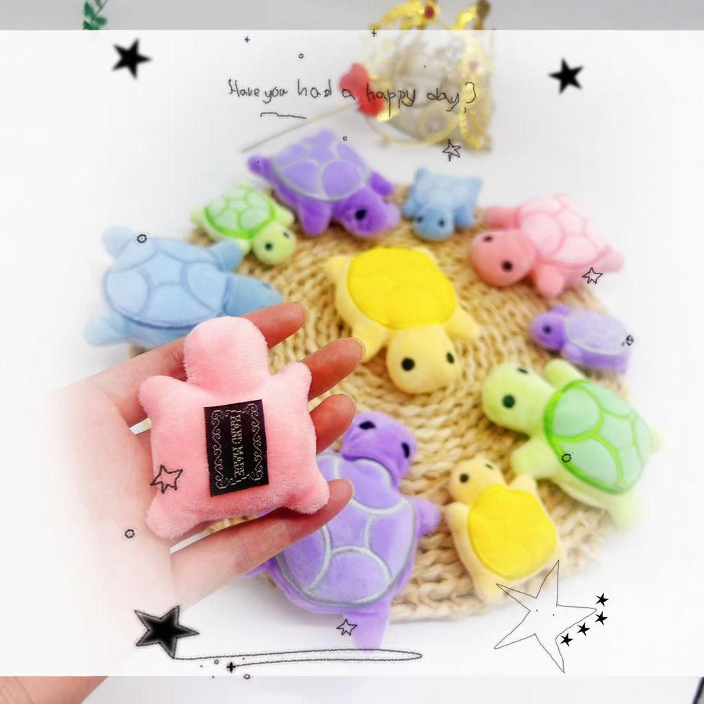 DIY Jewelry & Accessories: Plush Turtle Pendants and Brooches for Shoes, Hats, and Bags.