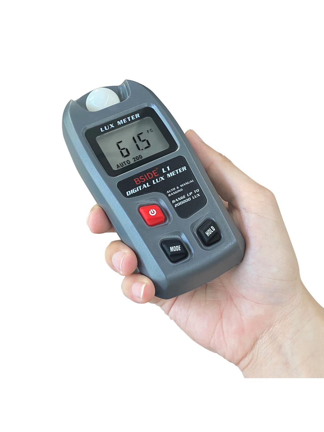 

Высокоточный портативный измеритель освещенности, фотометр, измеритель освещенности, измеритель яркости серый