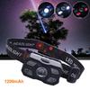 Ultra Bright IR Motion Sensor  Head Lamp Adjustable Mode Head Flashlight  Fishing
