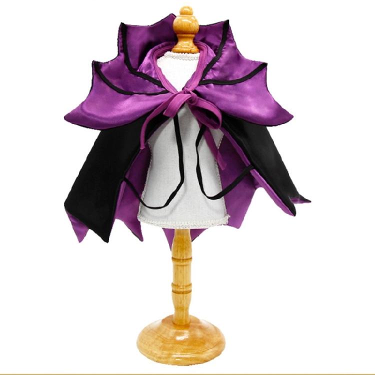 Halloweens Bat Themed Cats Capes Pet Costume Easy Dressing Soft Polyester for Photos Festives Make Up