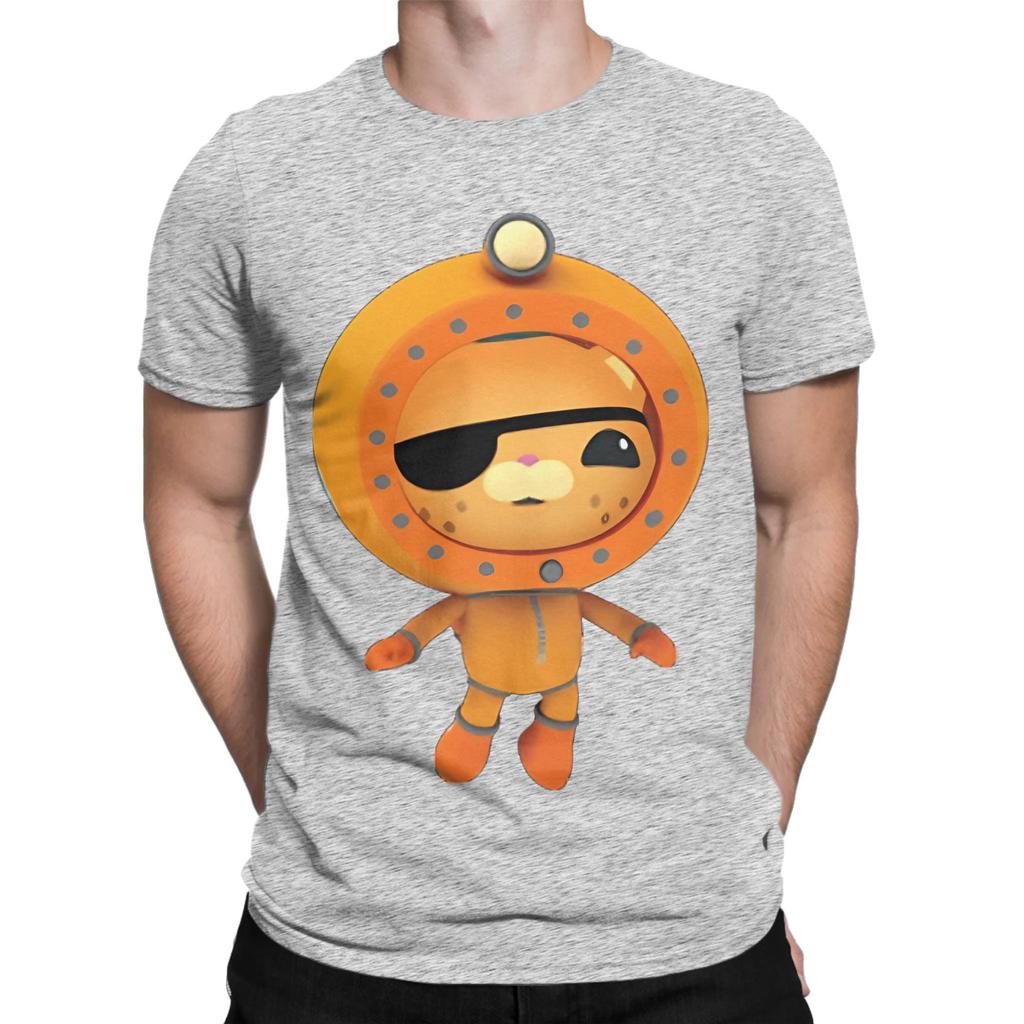 Ooctonauts Orange Funny 100 Cotton Tshirt Ooctonauts Tees Tops For Unisex