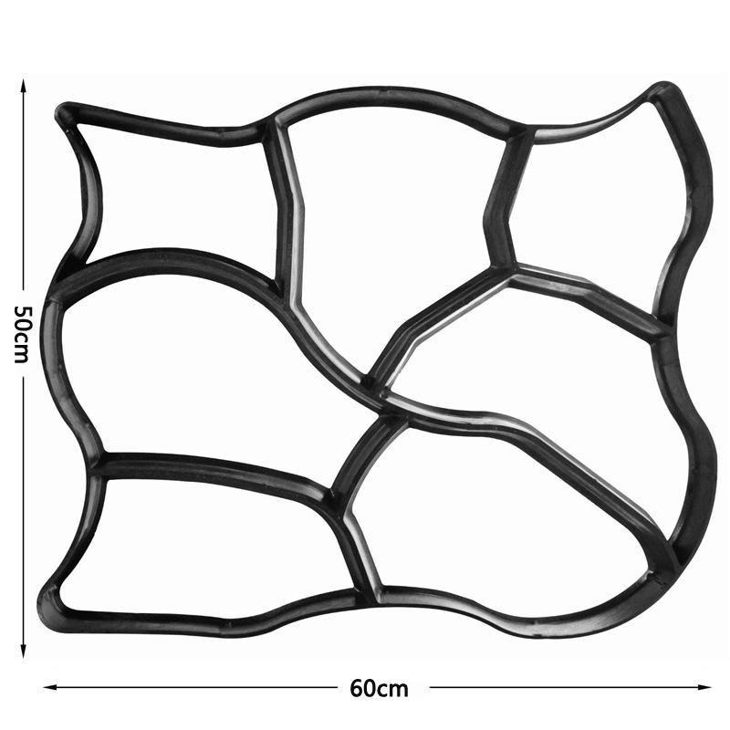 Reusable DIY Garden Stepping Stone Mold for Landscaping