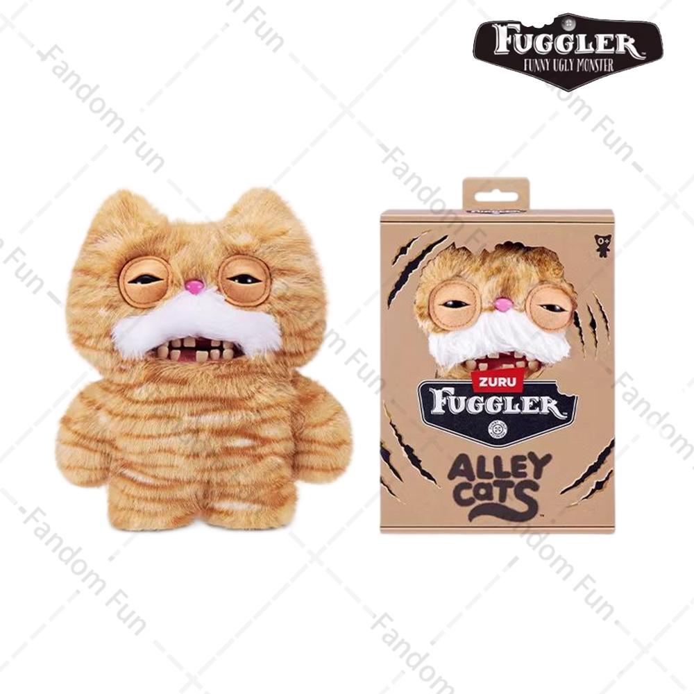 Fuggler Co-Ed Originele Pluche Pop The Powerpuff Girls Alley Cat Old Fogiess Fuggstars Ugly Tooth Monster Knuffel Speelgoed Cadeau 20-23cm
