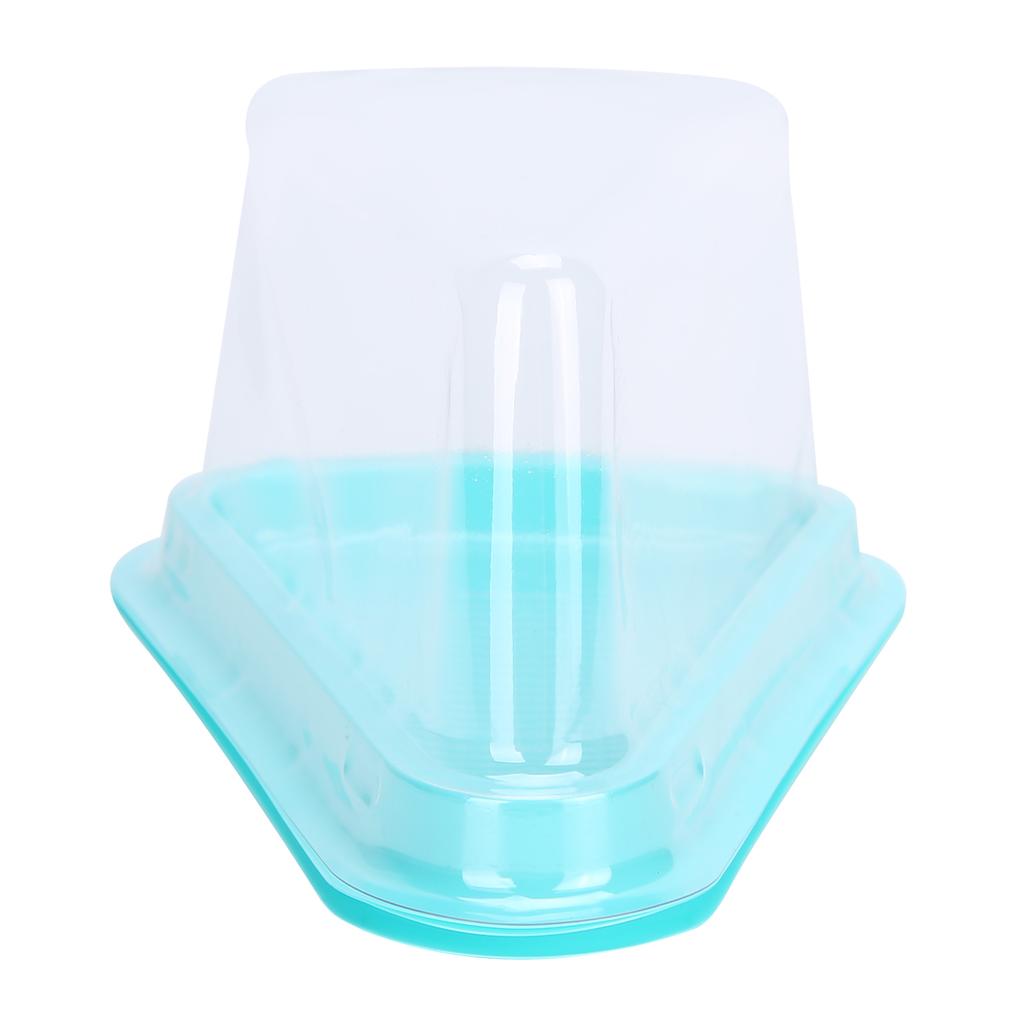 100 szt. Trójkątne Pudełko na Ciasto Przezroczyste PET Pojemnik na Opakowanie Babeczek