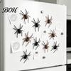 Garage Door Magnets 2/4/8Pcs 3D Spider Refrigerator Magnet, Lifelike Decorative Magnet for Metal Surface Spiders Surfaces, Creepy Magnetic Decor