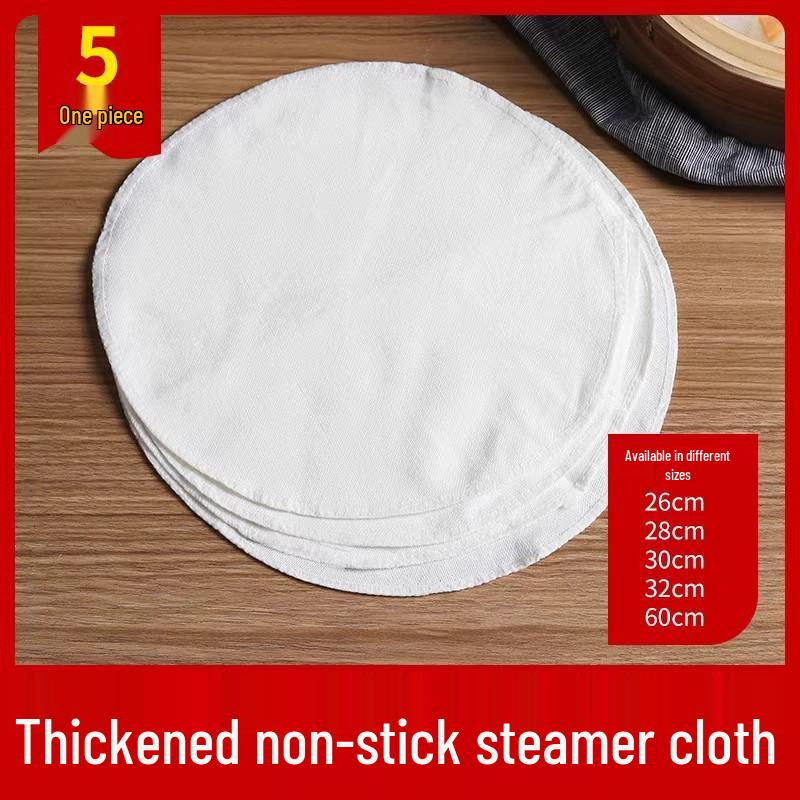 Envio Grátis Pano para Vaporizador Antiaderente de Algodão Puro para Alimentos, Pães, Arroz, Mantou & Baozi