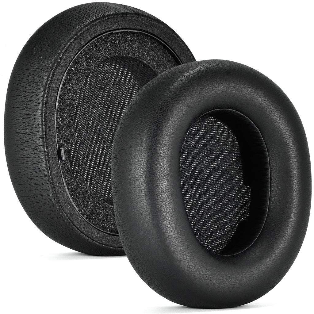 Per cuffie SteelSeries Arctis Nova Elite Parti di ricambio Cuscinetti auricolari traspiranti in rete da calcio, spugna a memoria, pelle/flanella