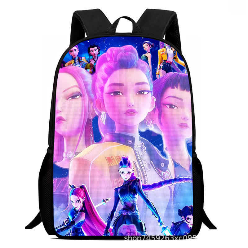 Kpop Witch Hunter Group Schoolbag High Definition Printing Casual Light Backpack Primary School