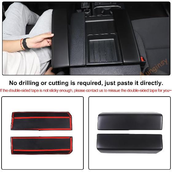 

Защитный чехол на подлокотник центральной консоли автомобиля, совместимый с Toyota Tundra 2022+ и Sequoia 2023+, крышка-подушка для крышки бокса для хранения на сиденье с центральным подлокотником синий