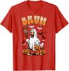 Bruh Shirt Funny Ghost Duck Halloween Graphic Halloween T-Shirt