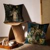 Slavic Mythology And Folk Tales Cushion Cover Anti-dustmite Pillowcase Invisible Zipper Silky Short Plush Sofa Cushion Cover