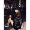 White T-shirt Women's Ironing Diamond Short-sleeved Summer New Wing Top Mid-length Base Shirt