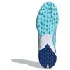 adidas X Crazyfast.3 TF Turf PU Synthetic Leather Abrasion Resistant Soccer Shoes Women's Blue ID9338