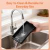 Oil Tray Kitchen Counter, Kitchen Tray for Oil Bottle, Made of Soft Silicone, Protect Bottles from Cracks and Scratches, Smooth, Easy to Clean, Keeps