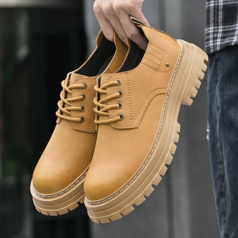 Genuine Leather Men Oxford Shoes Classic Comfy Formal Dress Footwear Soft Soles Outdoor Business Shoe Luxury Lace-Up Dress Shoes