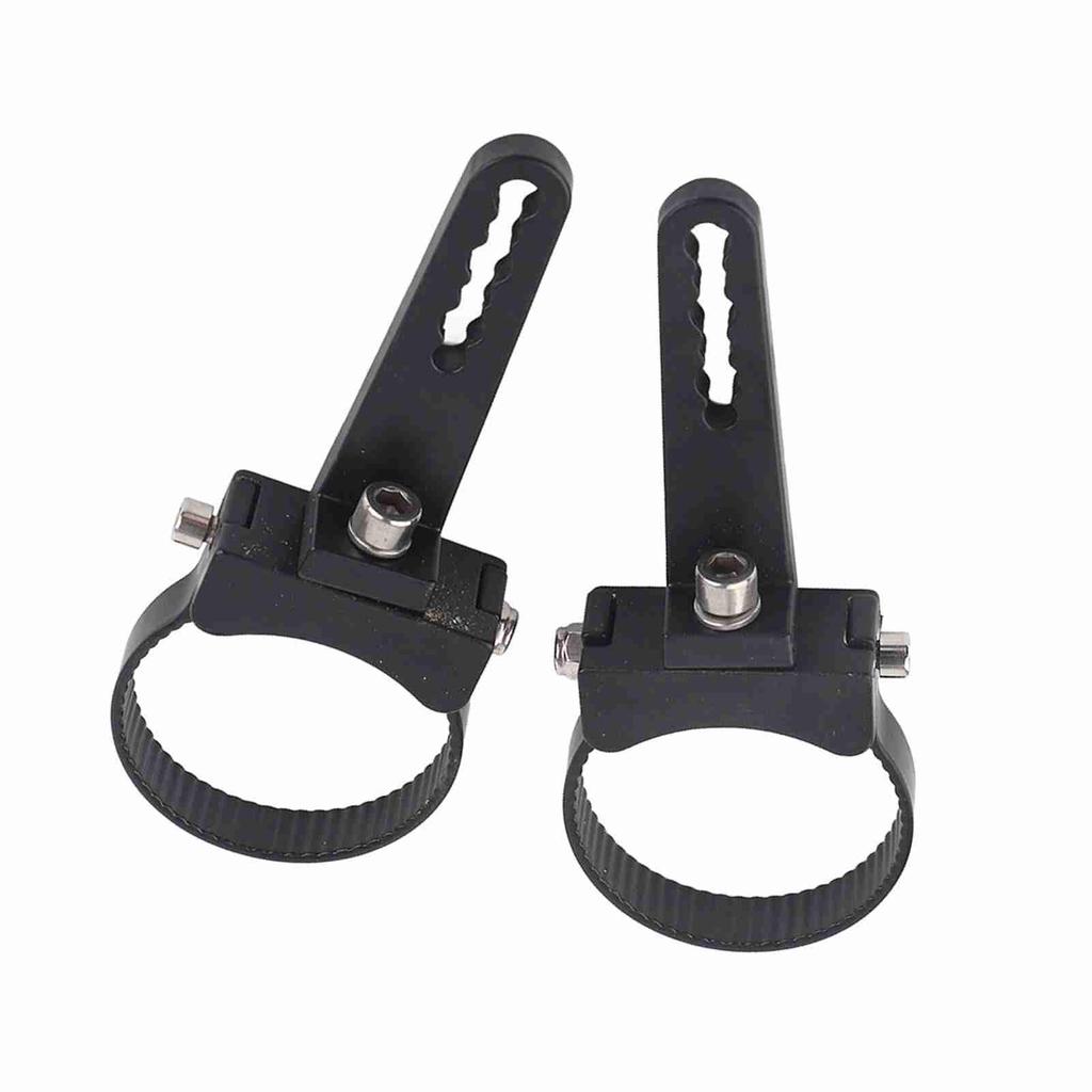 Montagehalterung 1-3 Rohre Aluminium Bull/Roll Bar Montagehalterung Halterung LED Auto LKW Off-Road Arbeitsscheinwerfer Die meisten Auto LKW (2,5 ")