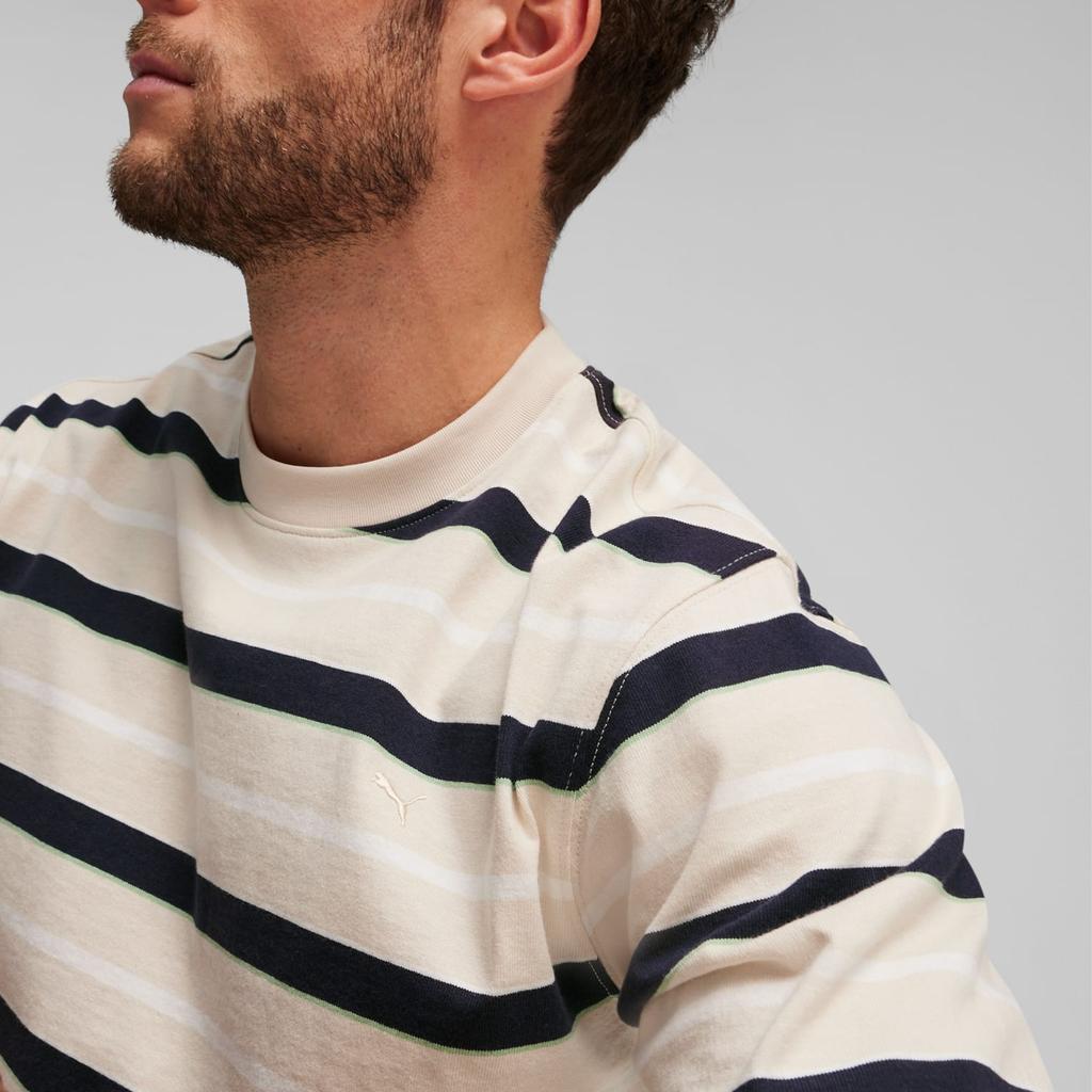 New PUMA Camiseta Mmq A Rayas Para Hombre 624015-87
