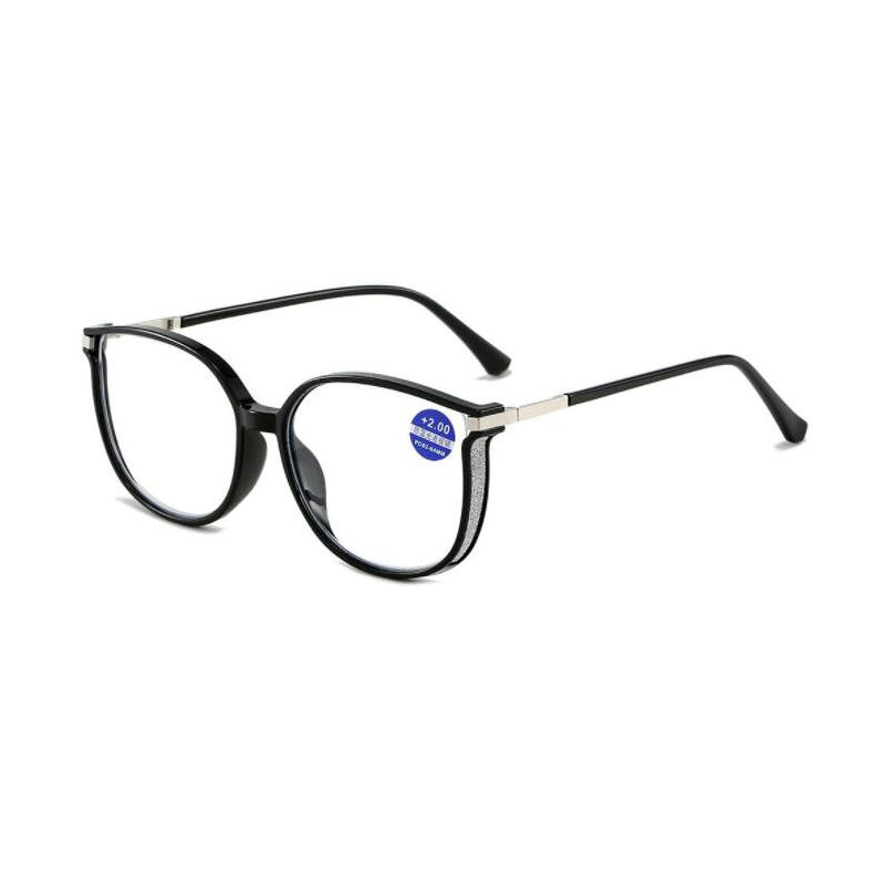 Reading Glasses Women Men Square Prescription Lenses Multifocal Eyeglasses Anti-blue Light Computer Eyewear Frames
