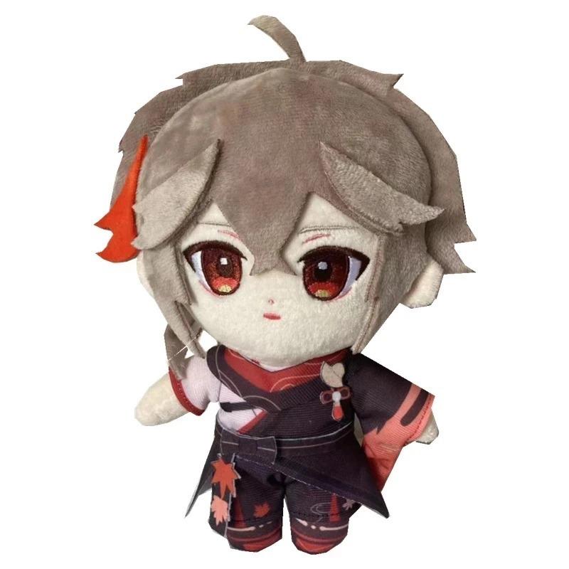 Game Genshin Impact Arataki Itto Hu Tao XIAO Zhongli Morax Kamisato Ayato Tartaglia Klee Barbatos Plush Doll Pillows Kids Gift