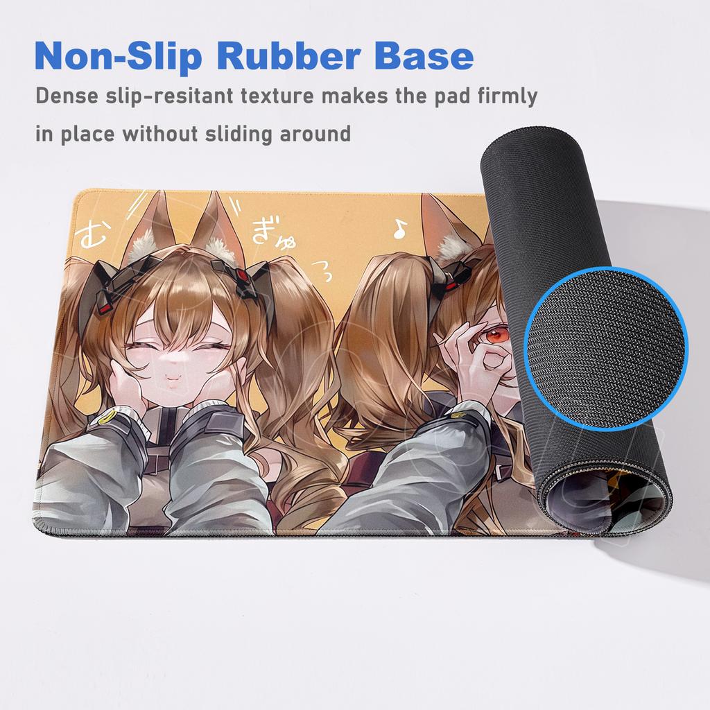 Heißes Spiel Arknights Endfield Kawaii Anime Mädchen Gilberta Mauspads HD Druck Gummi Büro Computer Tischmatte Laptop Tastaturmatte