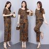 Summer Two Piece Sets for Women Tops and Wide Leg Pants Sets Casual Women Blouses