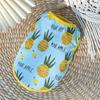 Pet Fruit Strawberry Banana Print VIP Teddy Puppy Dog Clothes Cat Skirt Dog Vest Cat Supplies