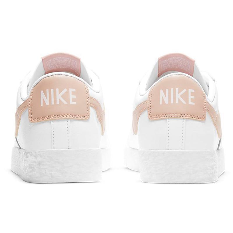 Nike Blazer Low Le Light Orange/White Women's Sneakers Skateboard Shoes AV9370-118
