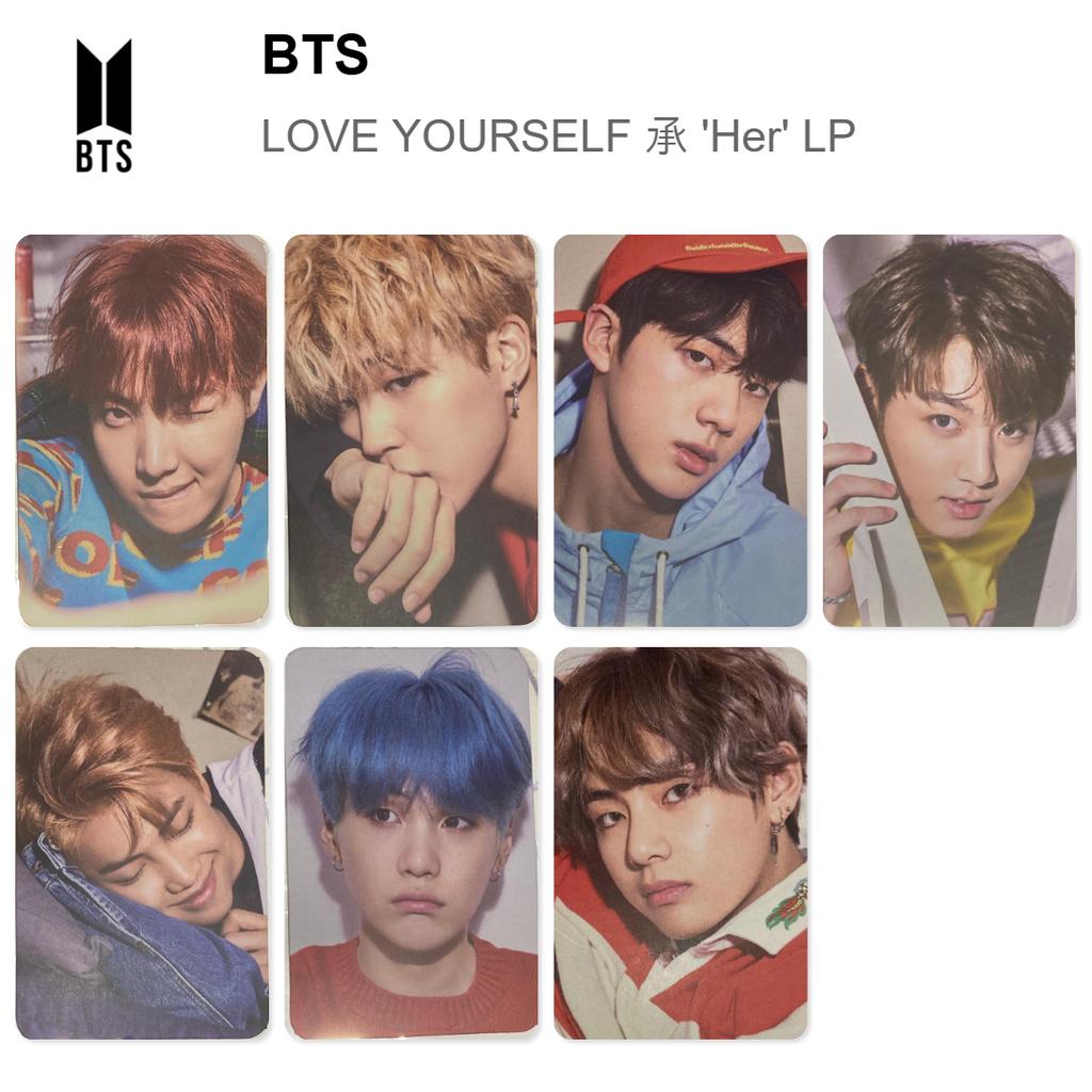 BTS LOVE YOURSELF 'Her' LP Official Photocard