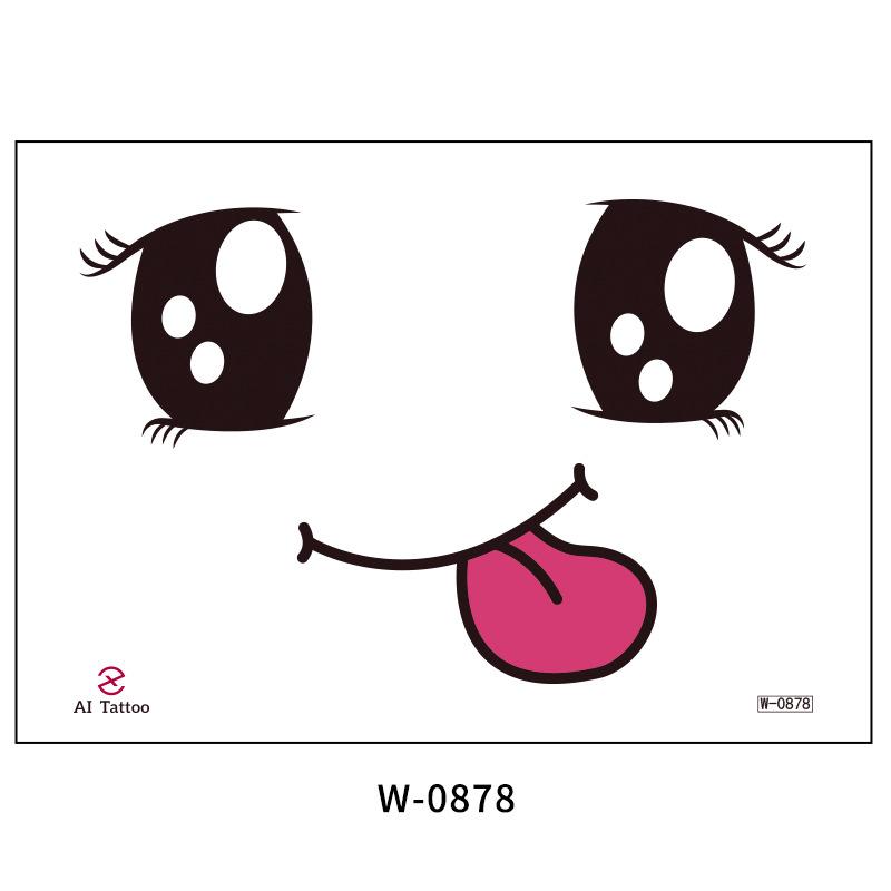 Beauty Sticker Tattoo Sticker Cartoon Cute Waterproof Tattoo Sticker Tattoo