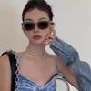British Cherry Koko olive green cat eye sunglasses women's small face high-end sunshade street sunglasses
