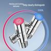 OULIN Brass Hot & Cold Angle Shut-off Valve (2-Pack)