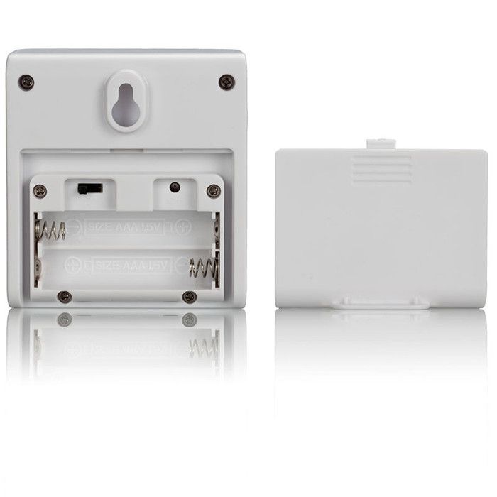 Station météo - BRESSER - RC Temp Argent - Couleur principale: Blanc - Utilisation: Intérieur - Type: Avec sonde