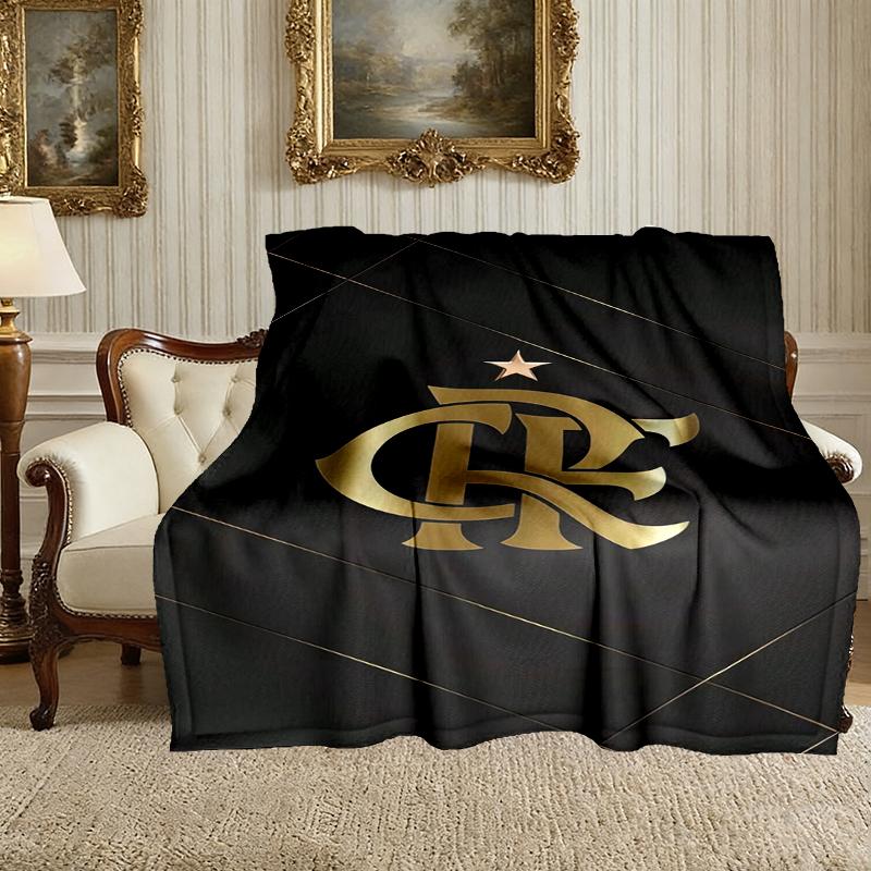Couverture Motif Rangers FC, Couverture Douillette pour un Confort Toutes Saisons sur Canapés, Lits, Bureau, Voiture, Camping et Voyages