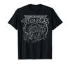 Teenage Mutant Ninja Turtles Line Art Group Shot T-Shirt