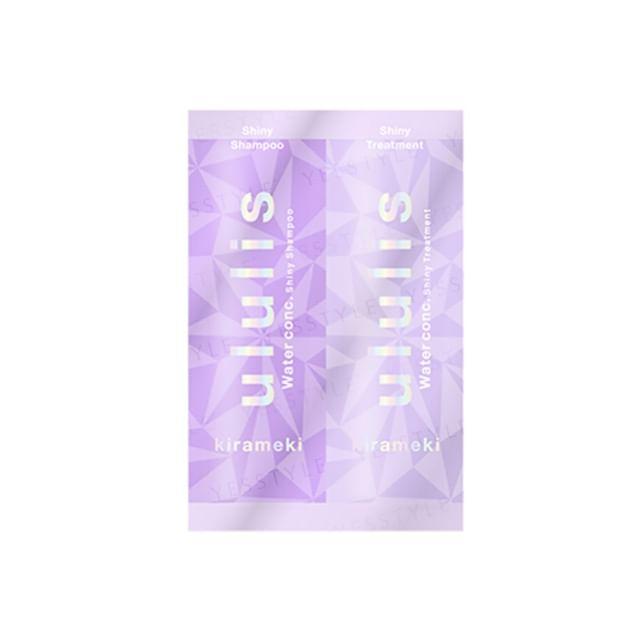H2O - ululis Kirameki Water Conc Shiny Hair Shampoo & Treatment Trial Set 1 set